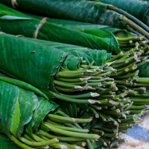 feuille de maboke, feuille de couscous